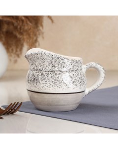 Соусник Крошка керамика серый 300 мл Иран Керамика ручной работы