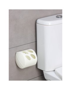 Держатель для туалетной бумаги Keeplex Light 13 4x13x12 4 см цвет белое облако Nobrand