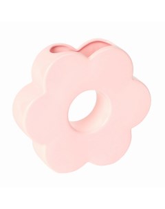 Ваза для цветов Daisy 20 см розовая Doiy