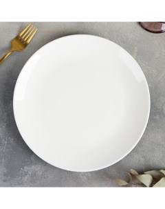 England Тарелка обеденная с утолщённым краем d 25 5 см цвет белый Wilmax