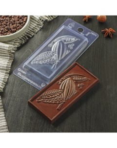 Форма для шоколада Какао 7x15x1 см цвет прозрачный Выдумщики