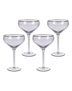 Набор бокалов для мартини ЭЛЕГАНЦА стекло прозрачный 260 мл 4 шт Koopman international