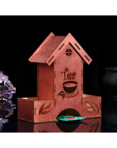 Чайный домик Кружечка чая деревянный 4378011 Sima-land