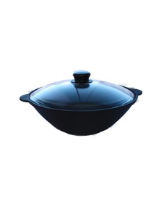 Сковорода для вока 24 см черный вок28 Камская посуда