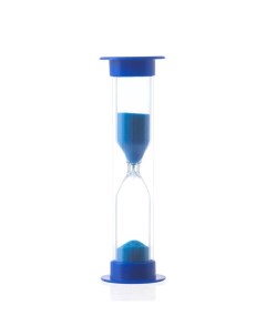 Песочные часы Саммит на 5 минут 9 х 3 см синие Nobrand
