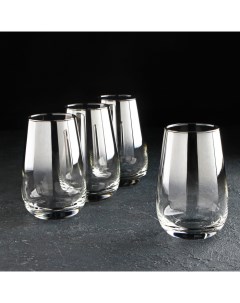 Набор стаканов высоких Серебряная дымка 350 мл 4 шт Luminarc
