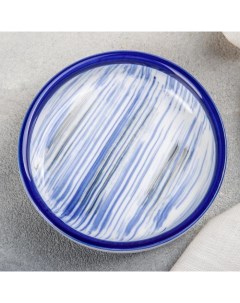 Соусник керамический Бриз 9 7х2 3 см синий Nobrand