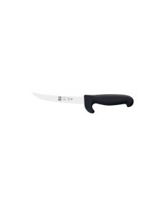 Нож обвалочный 150 300 мм изогнутый с широким лезвием черный PROTEC 1 шт Icel