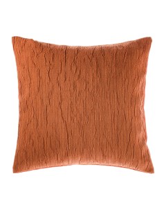 Декоративная подушка Nord 40х40 см на потайной молнии цвет коричневый Moroshka