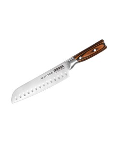 Кухонный нож Сантоку R 4157 длина лезвия 18 см Qxf