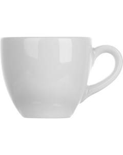 Чашка Аида кофейная 80мл 90х60х50мм фарфор белый Lubiana