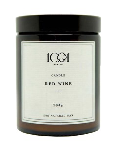 Ароматическая свеча 1001MOSCOW Red Wine массажная с нотами десертных сортов винограда 1001 moscow