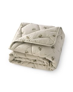 Одеяло полутораспальное 140х205 из Овечьей Шерсти 300 г м2 тик смесовой Текс-дизайн