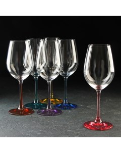 Набор бокалов для вина Виола 350 мл 6 шт Crystal bohemia