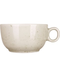 Чашка Austria Лайфстиль чайная 220мл 95х95х55мм фарфор песочный Lilien