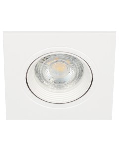 Встраиваемый светильник декоративный KL921 WH MR16 GU5 3 белый пластиковый Б0054374 Era