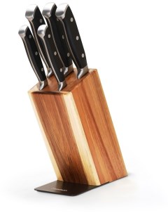 Набор кухонных ножей с подставкой Dominoshop
