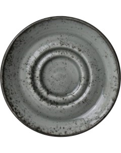 Блюдце Урбан 110х110мм фарфор серый Steelite