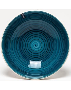 Тарелка глубокая керамика Аэрограф вечерний бриз 18см 139 27008 Elrington