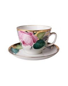 Чашка с блюдцем чайная Форма Подарочная Любовь 375 мл Императорский фарфоровый завод