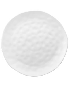 Тарелка для закуски 21х21х17 см Консонанс белая матовая Elan gallery