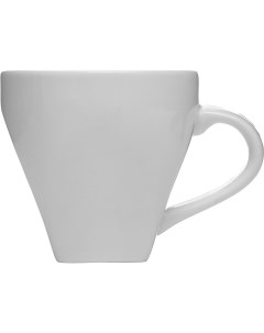 Чашка кофейная 100мл 91х69х66мм фарфор белый Kunstwerk