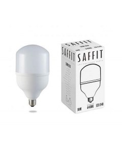 Лампа светодиодная E27 30W 6400K арт 619353 5 шт Saffit