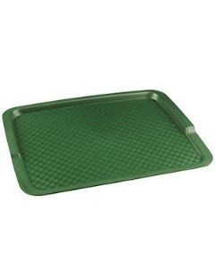 Поднос прямоугольный пластик 42 5х32 см зеленый 4080881 Restola