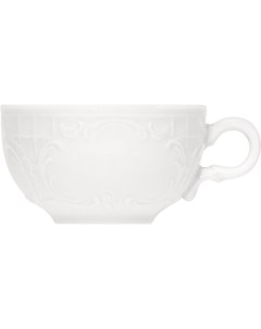 Чашка Моцарт кофейная 90мл 70х70х40мм фарфор белый Bauscher