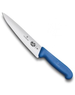 Нож разделочный 25 см синий Victorinox