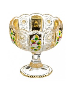 Чаша декоративная 12 5х13 см Gold Glass 195 109 Lefard