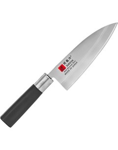 Нож кухонный Деба односторонняя заточк L 28 5 15 см 4072475 Sekiryu