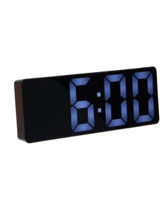 Часы будильник Sakura SA 8527 электронные будильник 3хААА черные Nobrand