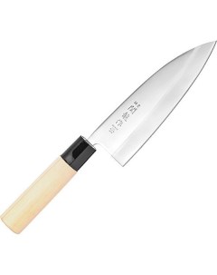 Нож кухонный Деба односторонняя заточк L 28 5 15 см 4072468 Sekiryu