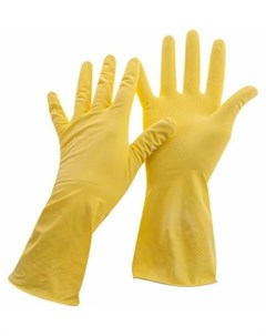 Перчатки хозяйственные L желтые 1 пара Dr. clean