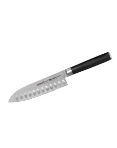 Нож кухонный стальной Сантоку 138мм Mo V SM 0093 Y Samura