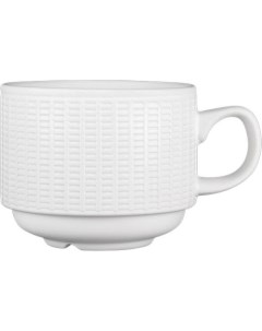 Чашка чайная Уиллоу 0 212 л 7 8 см белый фарфор 9117 C1200 Steelite