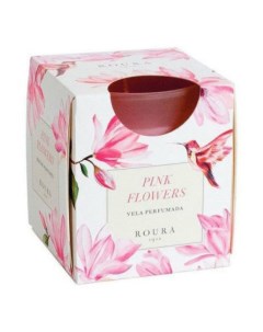 Ароматическая свеча Розовые цветы 7 см Roura