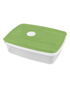 Контейнер для хранения продуктов Micro Top Box для СВЧ с крышкой 1 3 л Plast team