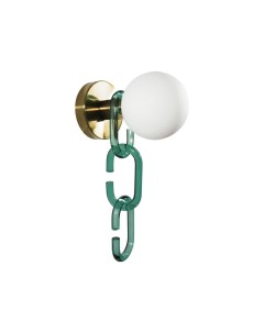 Светильник настенный Chain 10128W Green 40W G9 Loft it