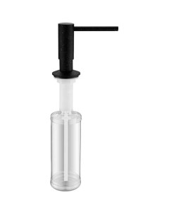 Дозатор для жидкого мыла DECUS чёрный металлик D004 418 Paulmark