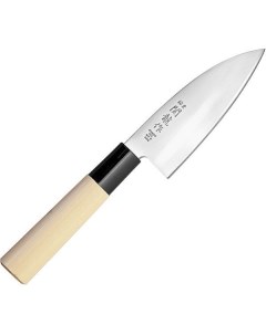 Нож кухонный Деба односторонняя заточк L 21 5 10 5 см 4072471 Sekiryu