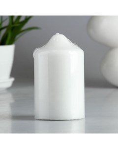 Свеча классическая 7х12 см белая Aroma home