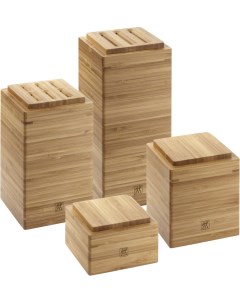 Набор подставок и контейнеров бамбук 4 шт Zwilling