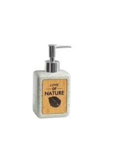 Дозатор для жидкого мыла Natural 350 мл цвет серый Nobrand