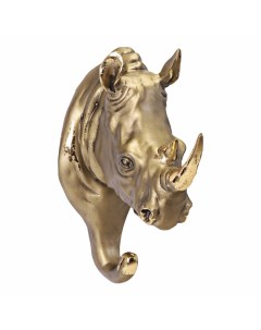 Вешалка настенная голова носорога 20 см Тпк полиформ