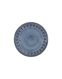 Тарелка закусочная Augusta 22см синяя керамика MC F566300328D1381_ Matceramica