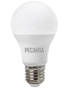 Лампа светодиодная LL R A60 11W 230 3K E27 Ресанта