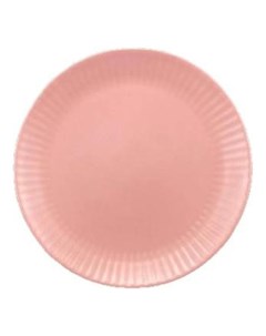 Тарелка 19 см розовая Keylink