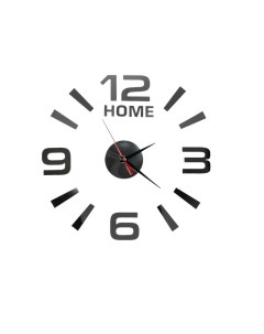 Интерьерные часы наклейка Home 60 х 60 см Like me